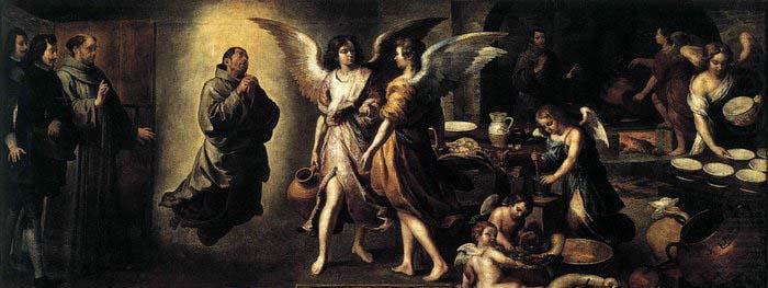 Angels- Kitchen, Bartolome Esteban Murillo